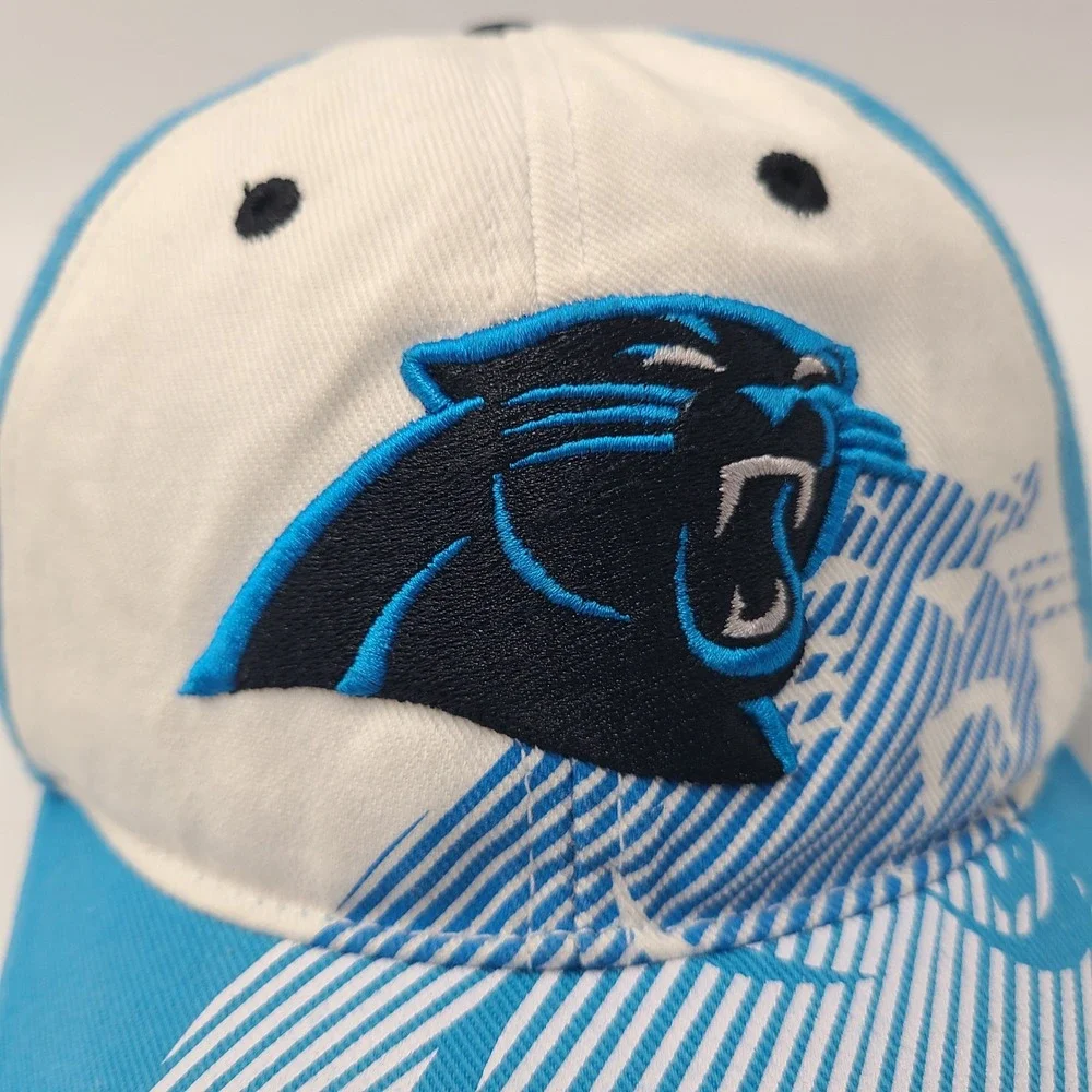 Kids Carolina Panthers Hat Adjustable NFL Team Apparel Blue‎ White NFL Football